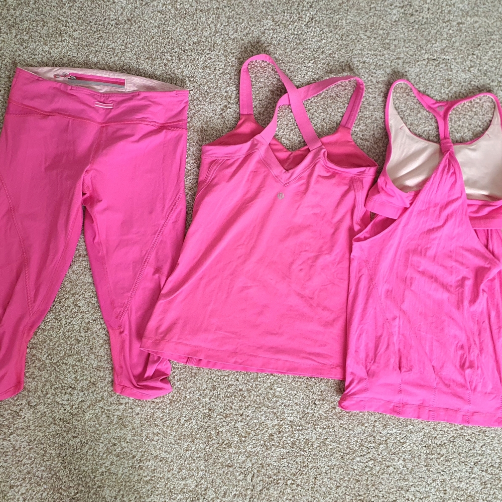 lululemon athletica Pink Leggings